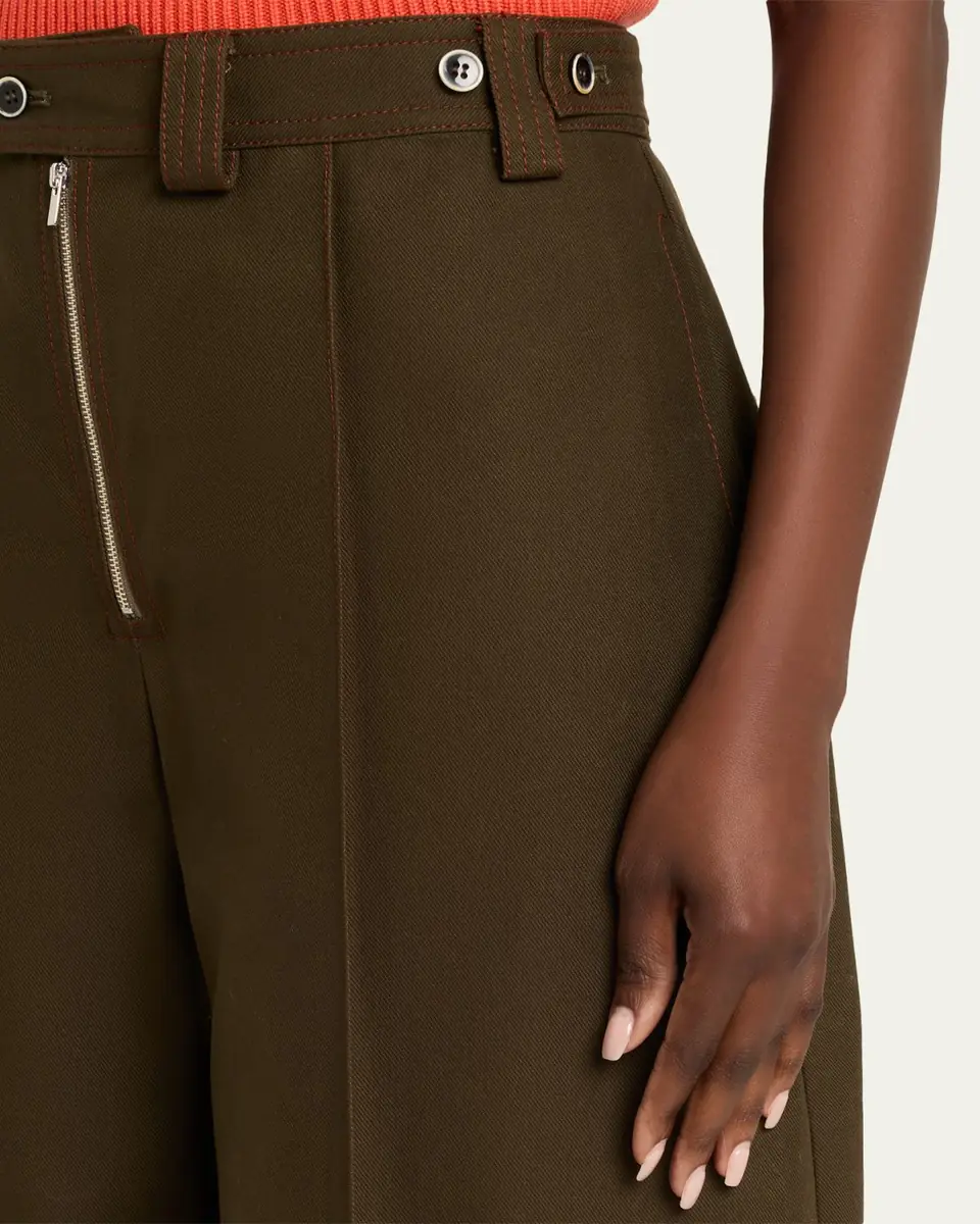 CHRISTOPHER JOHN ROGERS Tab-Ankle Barrel Trousers | Thumbnail 5