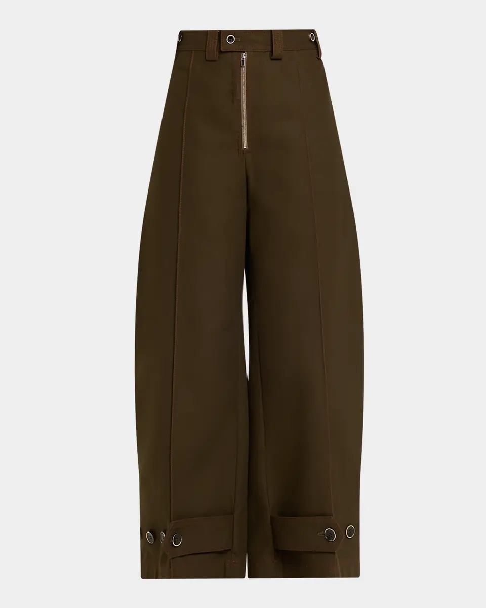 CHRISTOPHER JOHN ROGERS Tab-Ankle Barrel Trousers | Thumbnail 6