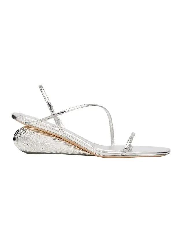 Bridget Metallic Wedge Strappy Sandals