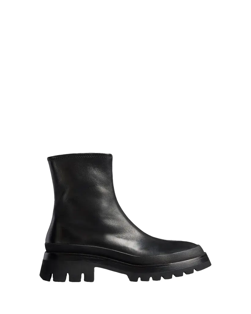 Khaite 35mm Fallon Leather Ankle Boots | Image 1 Khaite 35mm Fallon Leather Ankle Boots | Image 1