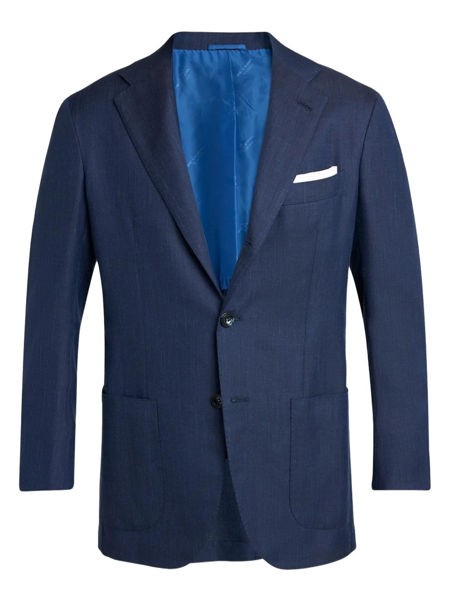 Men's Micro-Herringbone Single-Breasted Sport Coat Men's Micro-Herringbone Single-Breasted Sport Coat