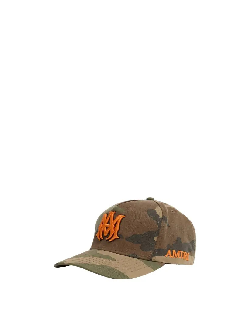 Amiri Men's MA Outline Camouflage Baseball Cap | Image 1 Amiri Men's MA Outline Camouflage Baseball Cap | Image 1