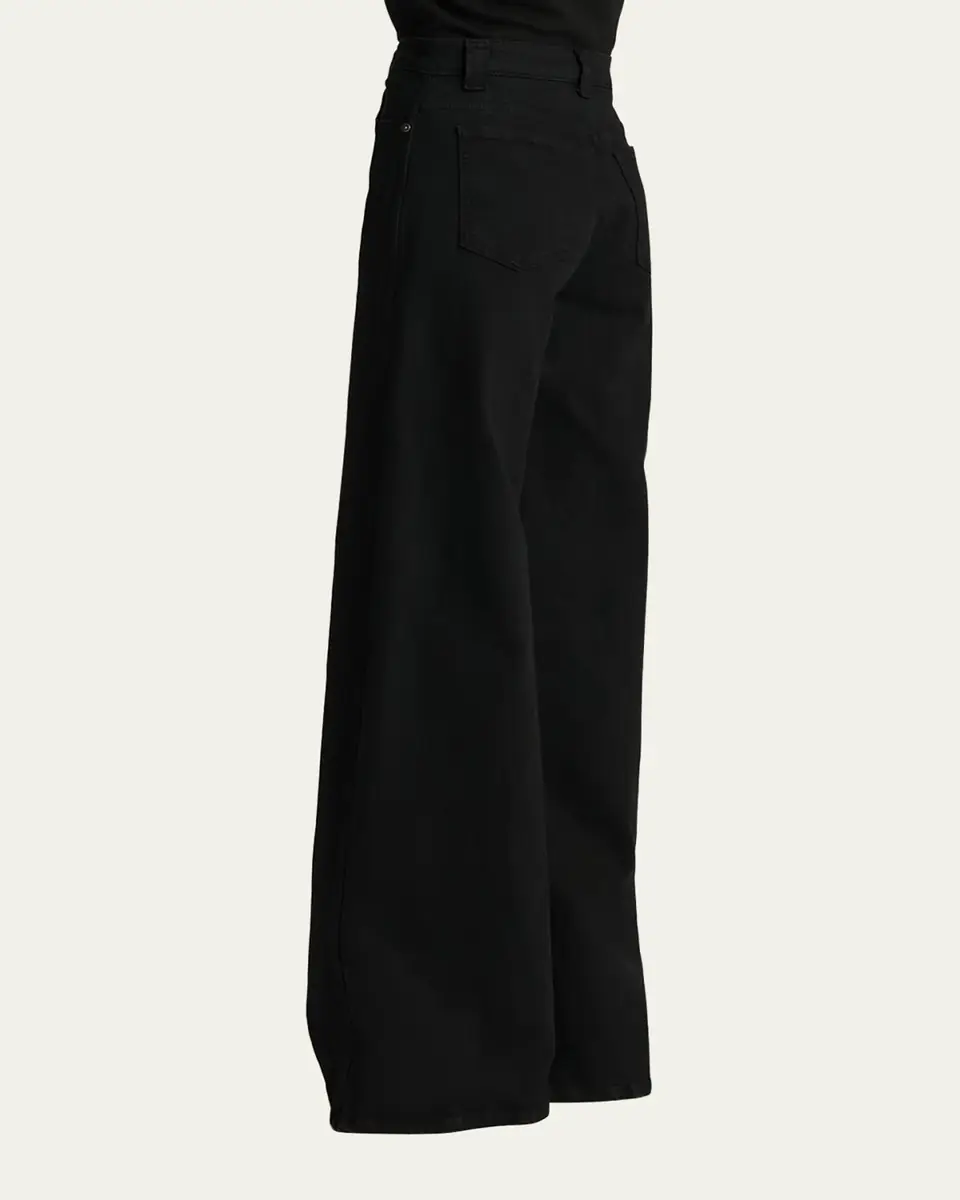 Khaite Dane High-Rise Wide-Leg Jeans | Thumbnail 8