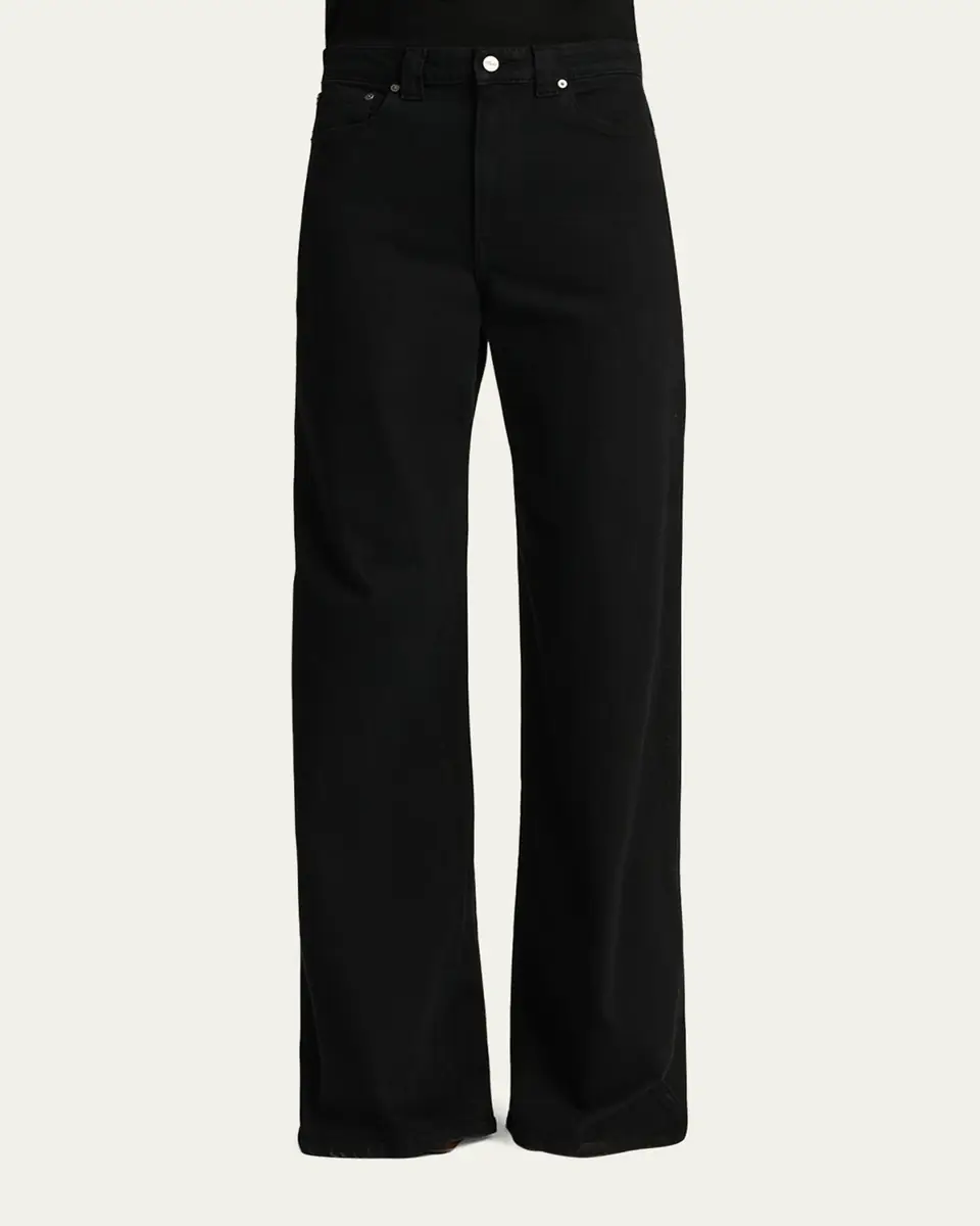 Khaite Dane High-Rise Wide-Leg Jeans | Thumbnail 9