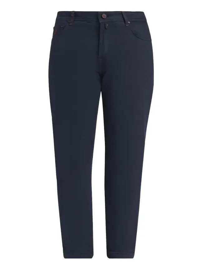 Men's Straight Leg Cotton-Stretch Five-Pocket Pants Men's Straight Leg Cotton-Stretch Five-Pocket Pants