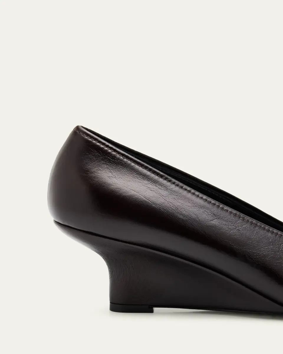 Toteme Sharp Naplak Leather Wedges | Thumbnail 5 Toteme Sharp Naplak Leather Wedges | Thumbnail 5