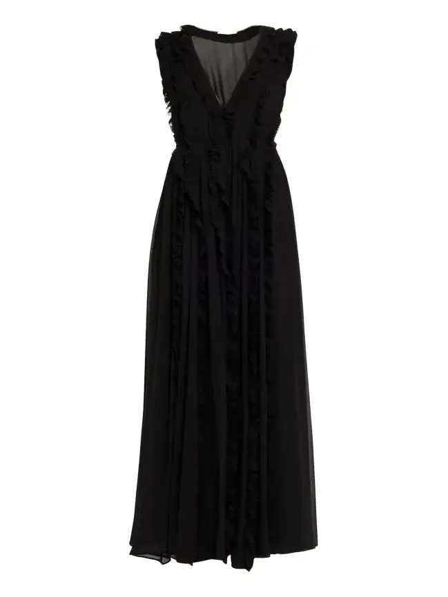 Aida Cascading Ruffle Gown Aida Cascading Ruffle Gown