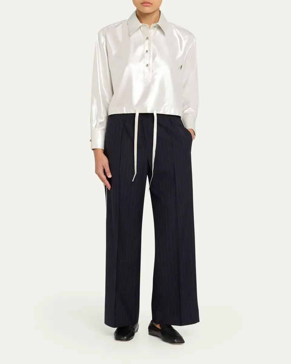WE-AR4 The Chaplin Pinstripe Straight-Leg Trousers | Thumbnail 2 WE-AR4 The Chaplin Pinstripe Straight-Leg Trousers | Thumbnail 2