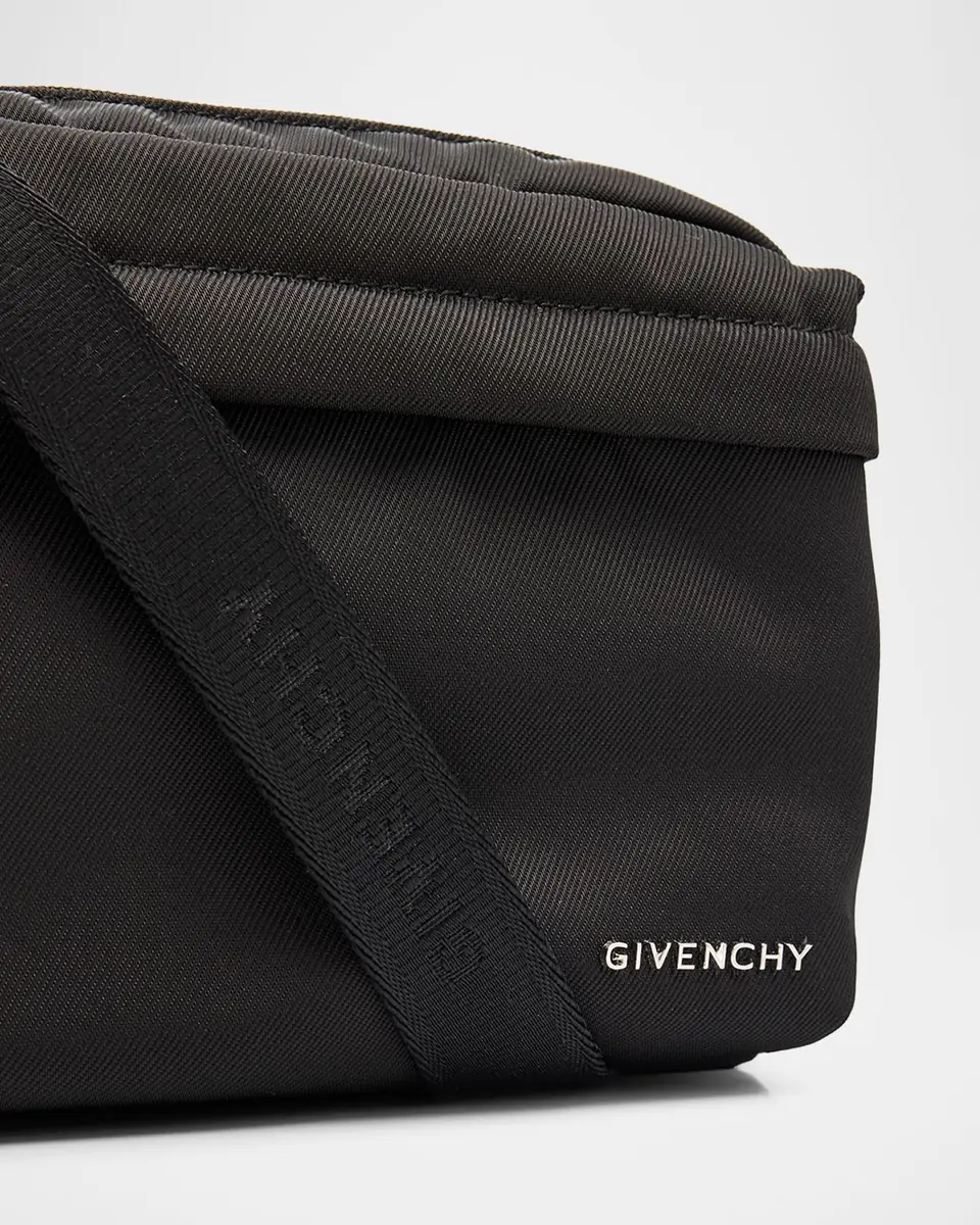 Givenchy Men's Essential U Nylon Crossbody Bag | Thumbnail 10 Givenchy Men's Essential U Nylon Crossbody Bag | Thumbnail 10