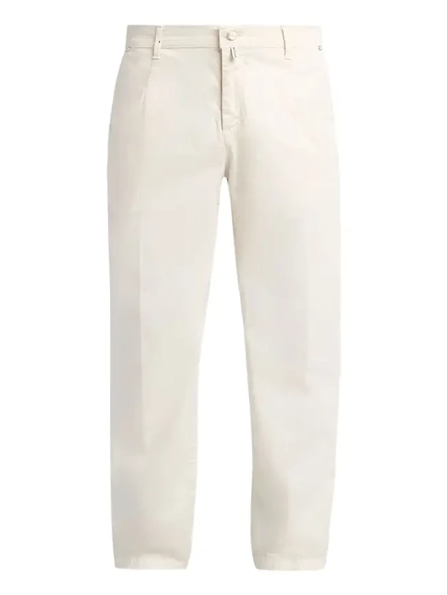 Men's Straight Leg Cotton-Stretch Pants