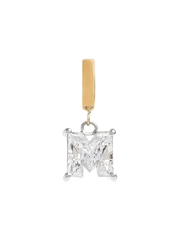 Kendall Row Lab Grown Diamond 14K Letter Charm, M