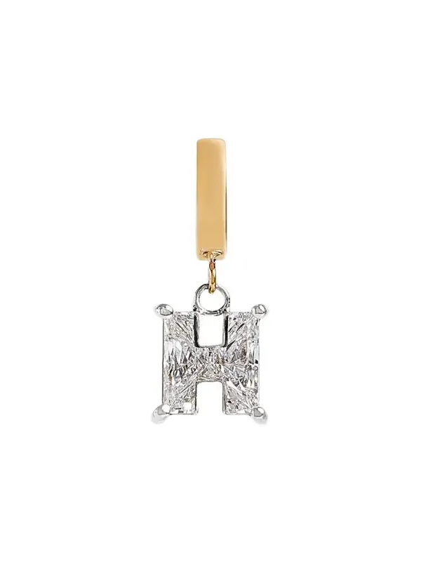 Kendall Row Lab Grown Diamond 14K Letter Charm, H