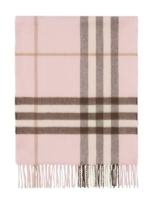 Burberry Cashmere Check Scarf