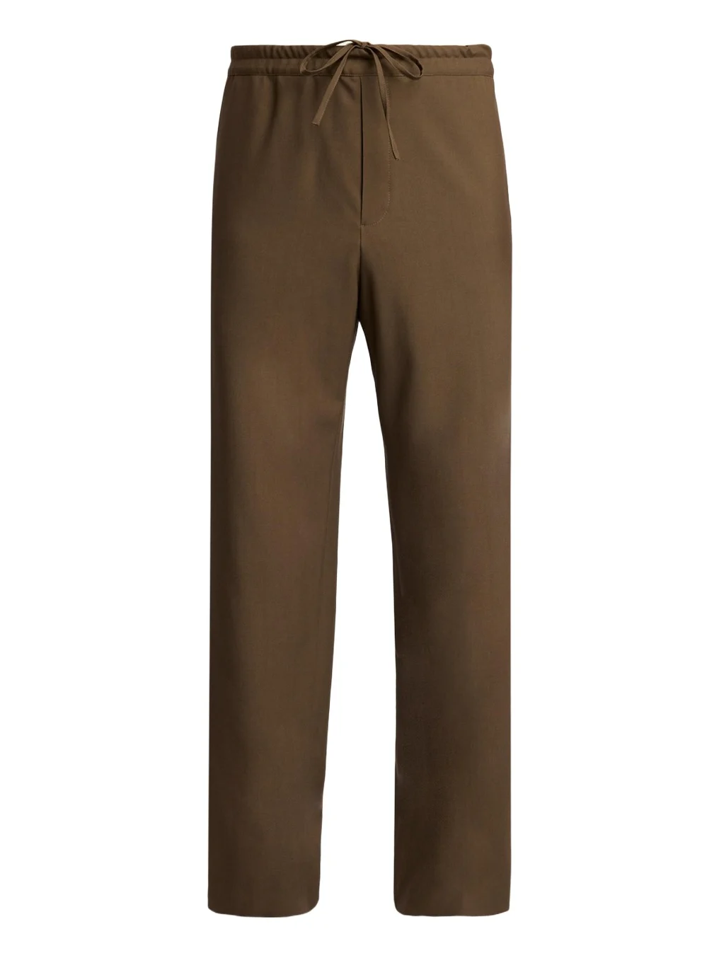The Row Men's Ari Wool Wide-Leg Drawstring Pants
