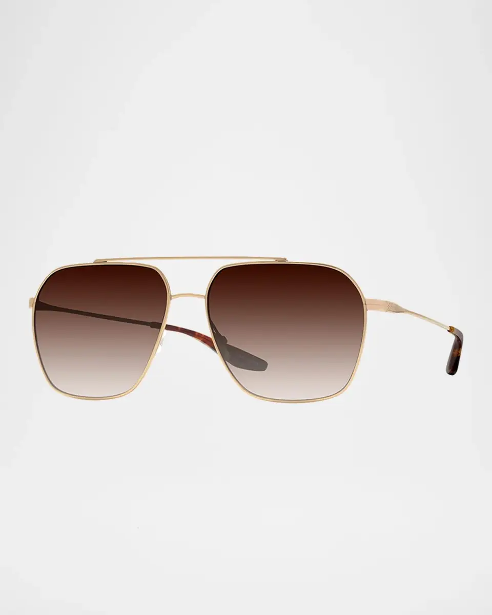 BARTON PERREIRA Rizzo 60mm Aviator Titanium Sunglasses | Thumbnail 2 BARTON PERREIRA Rizzo 60mm Aviator Titanium Sunglasses | Thumbnail 2