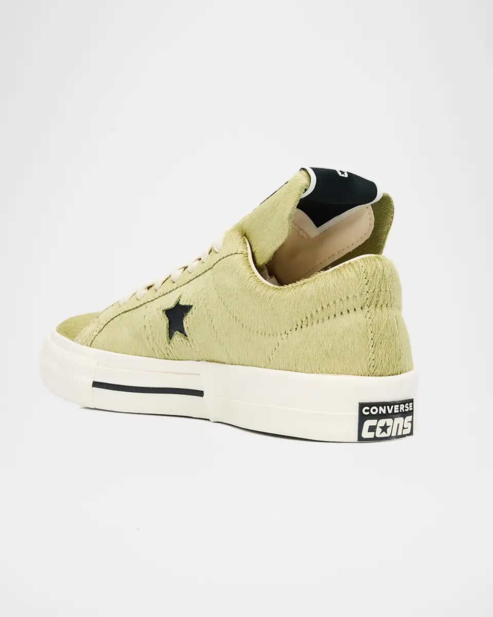 DRKSHDW RICK OWENS x Converse Men's Onestr Calf Hair Low-Top Sneakers | Thumbnail 3 DRKSHDW RICK OWENS x Converse Men's Onestr Calf Hair Low-Top Sneakers | Thumbnail 3