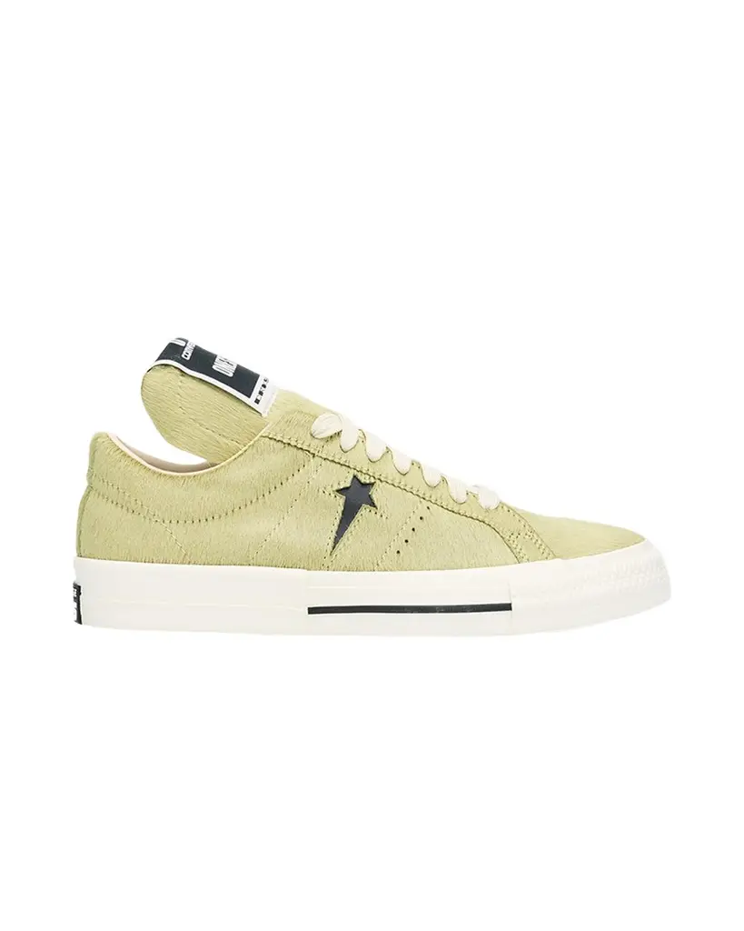 DRKSHDW RICK OWENS x Converse Men's Onestr Calf Hair Low-Top Sneakers