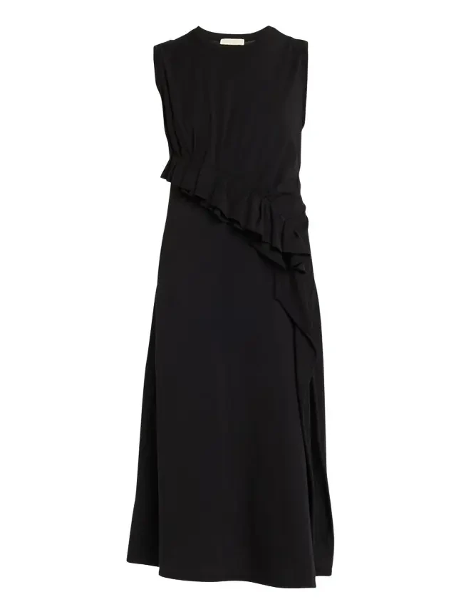 Jeune Ruffled Sleeveless Midi Dress Jeune Ruffled Sleeveless Midi Dress