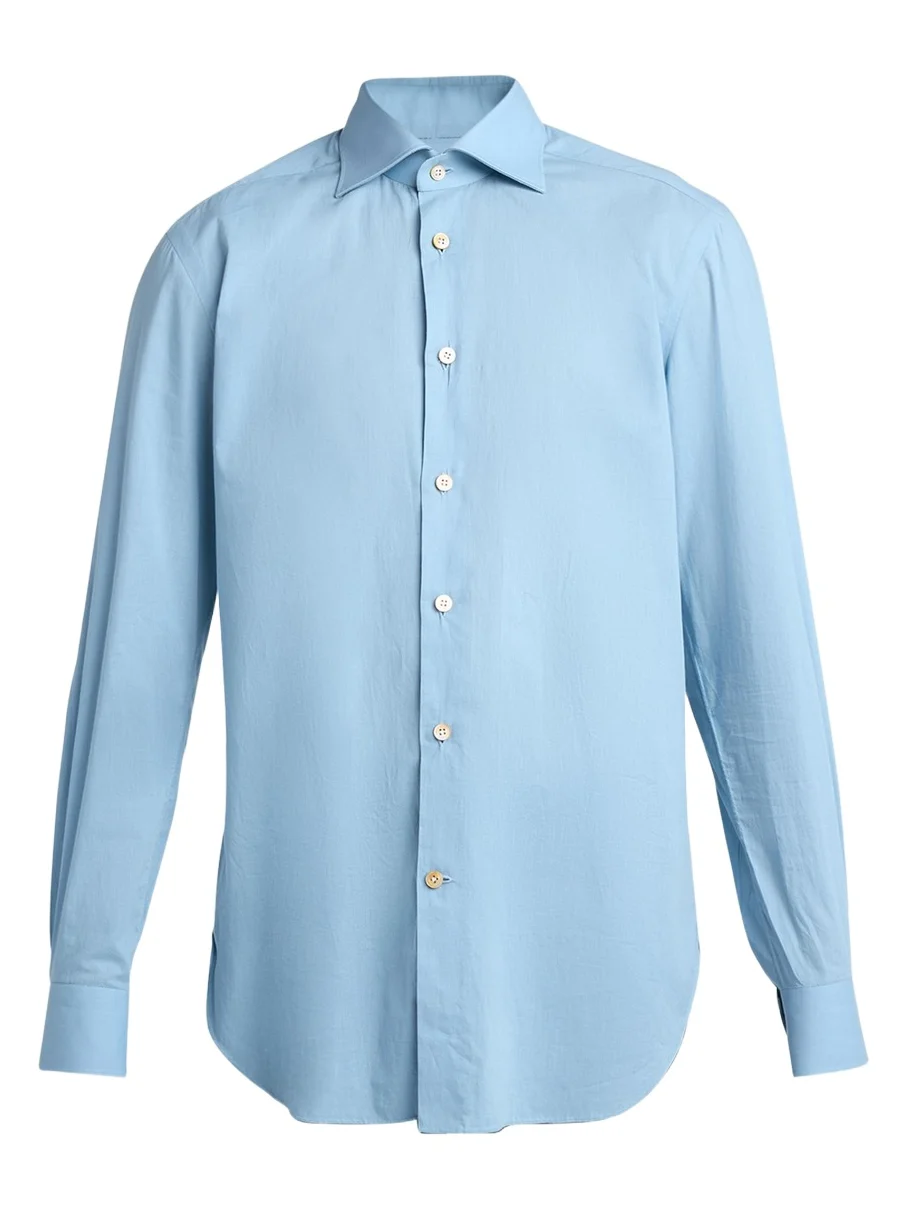 Men's Cotton Classic Fit Button-Down Shirt
