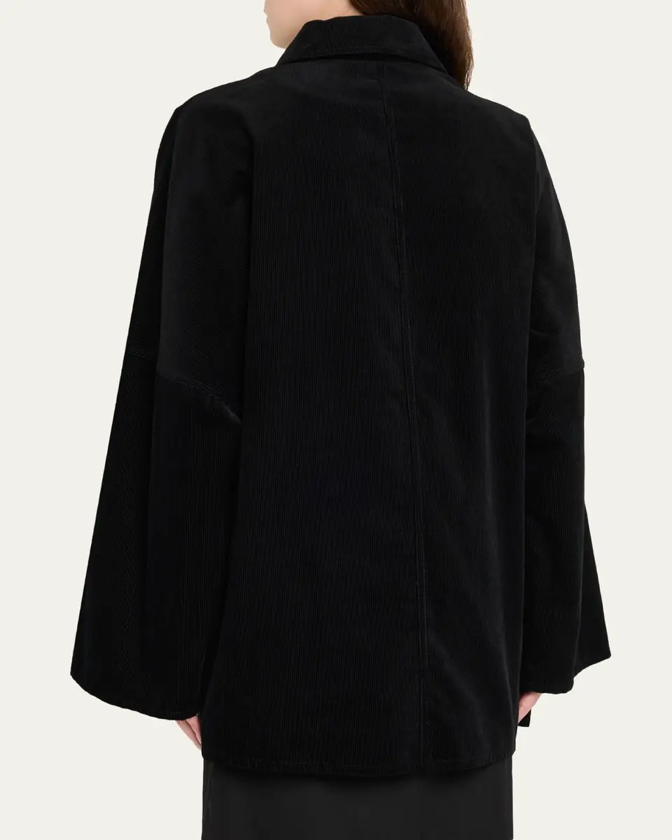 Toteme Corduroy Oversized Shirt Jacket | Thumbnail 3 Toteme Corduroy Oversized Shirt Jacket | Thumbnail 3