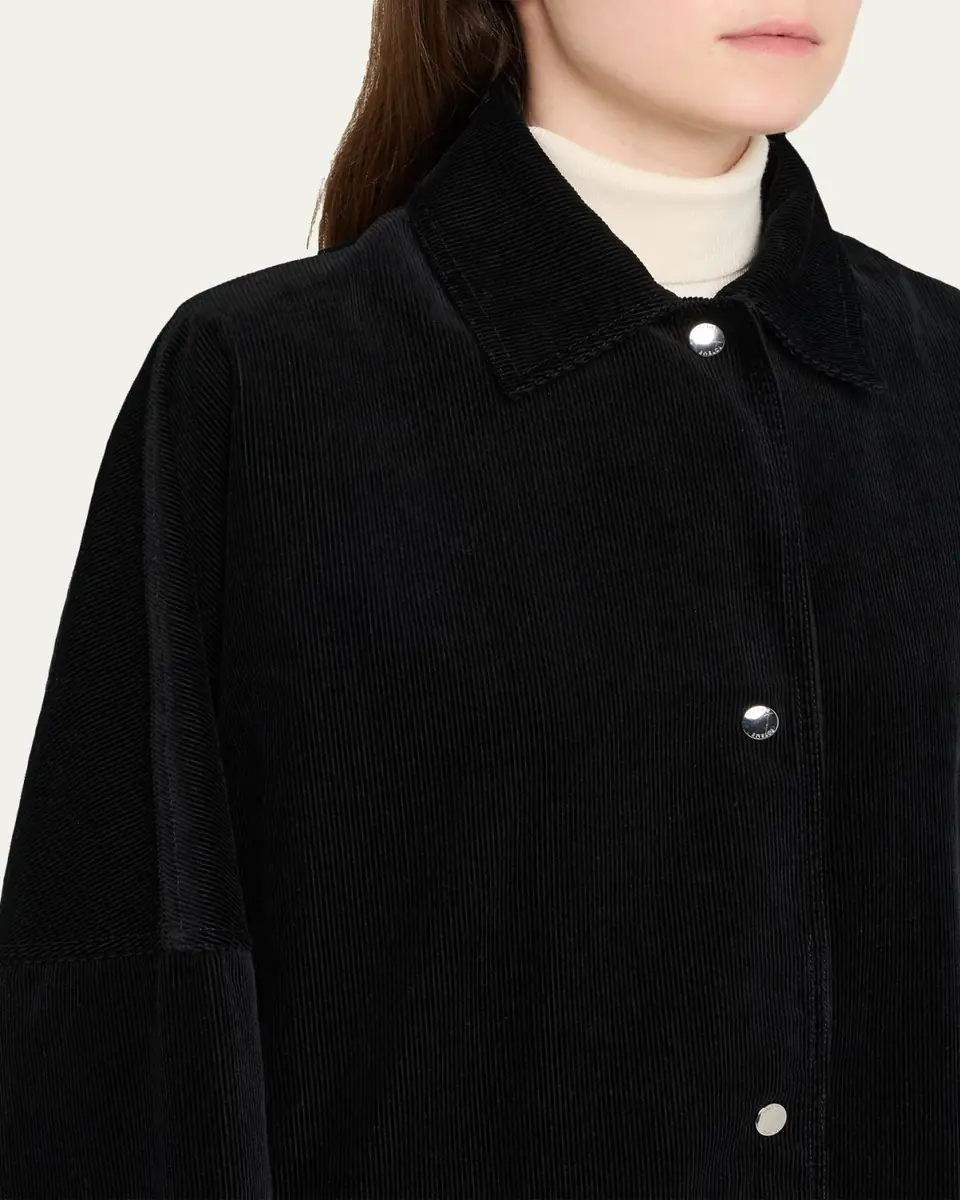 Toteme Corduroy Oversized Shirt Jacket | Thumbnail 5 Toteme Corduroy Oversized Shirt Jacket | Thumbnail 5