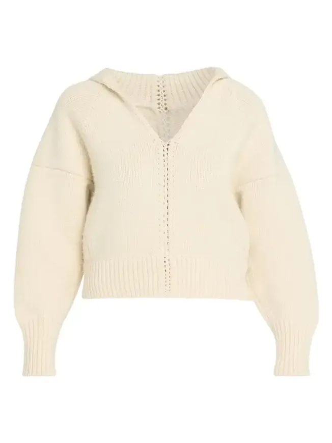 Wader Whipstitch Wool-Blend Sweater Wader Whipstitch Wool-Blend Sweater
