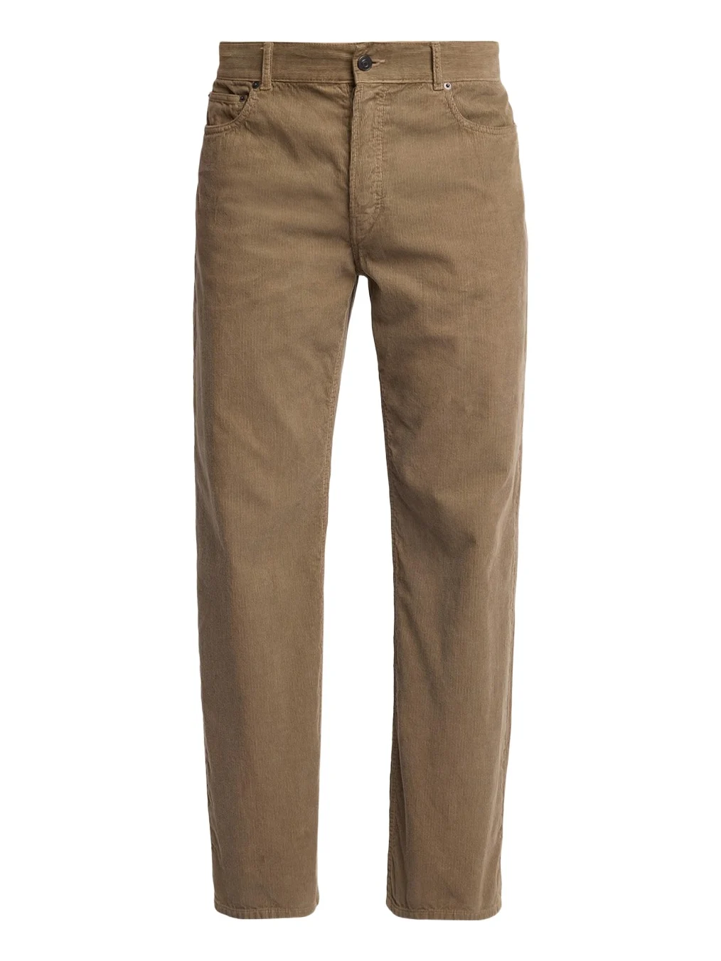 Men's Straight Fit Corduroy Five-Pocket Pants