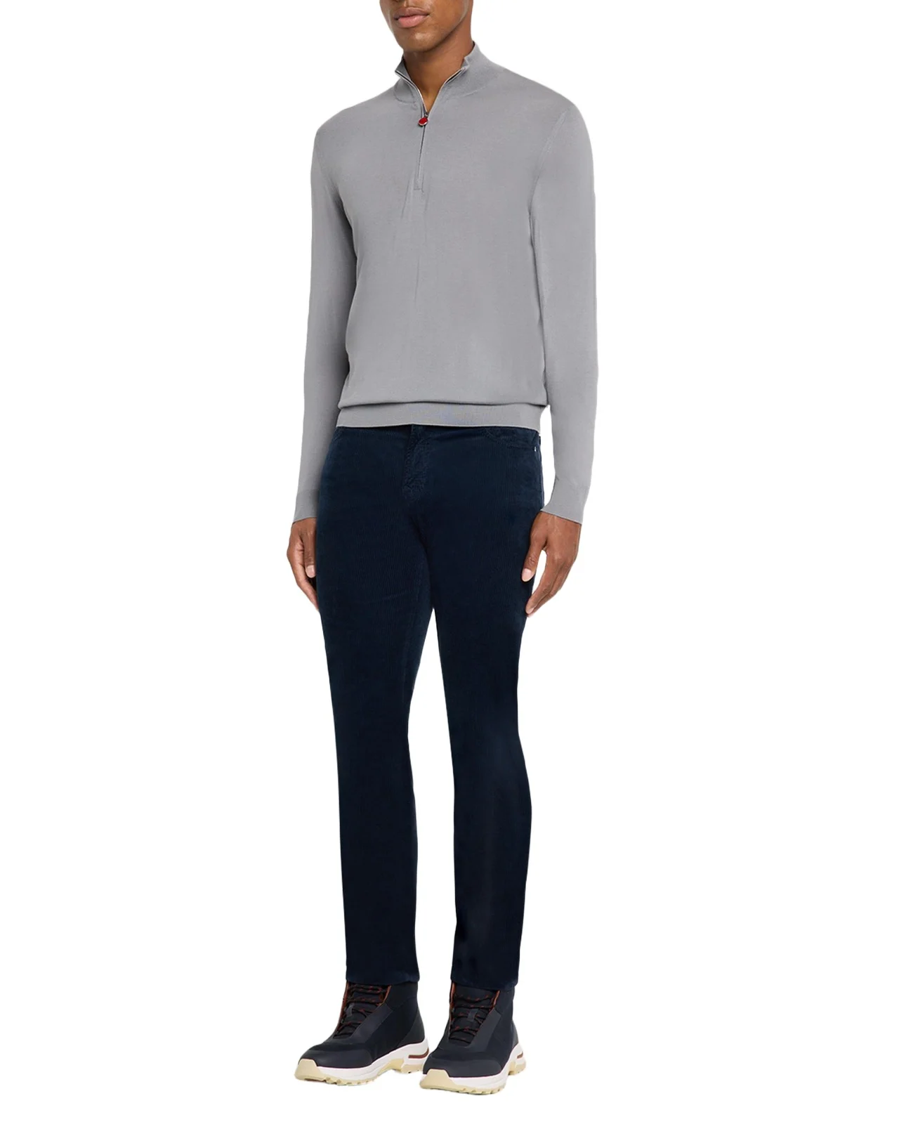 Men's Wool Half-Zip Sweater Men's Wool Half-Zip Sweater