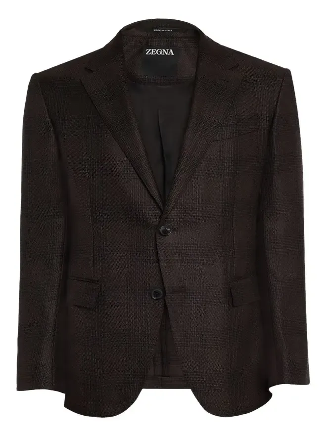 Men's Cashmere and Silk Tonal Plaid Sport Coat Men's Cashmere and Silk Tonal Plaid Sport Coat
