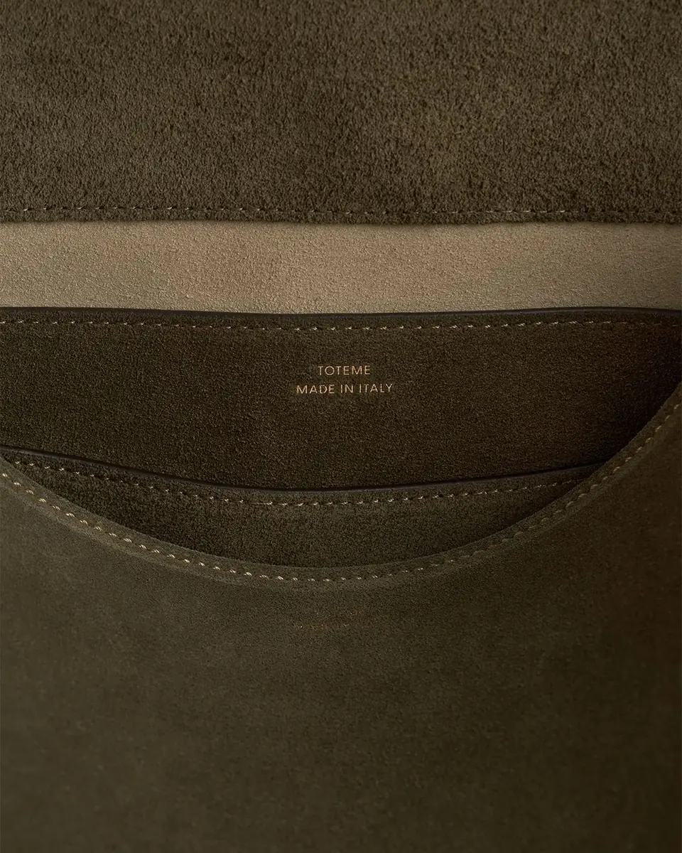 Toteme T-Lock Suede Shoulder Bag | Thumbnail 14 Toteme T-Lock Suede Shoulder Bag | Thumbnail 14