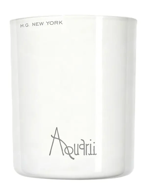 Madame Grey Aquarii Zodiac Candle, 6.7 oz.