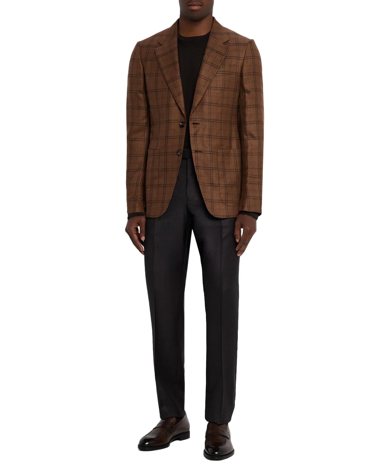 Men's Cashseta Cashmere and Silk Crewneck Sweater Men's Cashseta Cashmere and Silk Crewneck Sweater