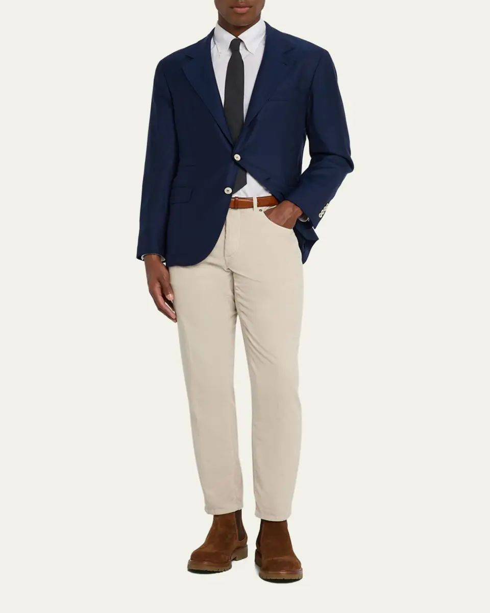 Brunello Cucinelli Men's Cashmere Single-Breasted Sport Coat | Thumbnail 2 Brunello Cucinelli Men's Cashmere Single-Breasted Sport Coat | Thumbnail 2