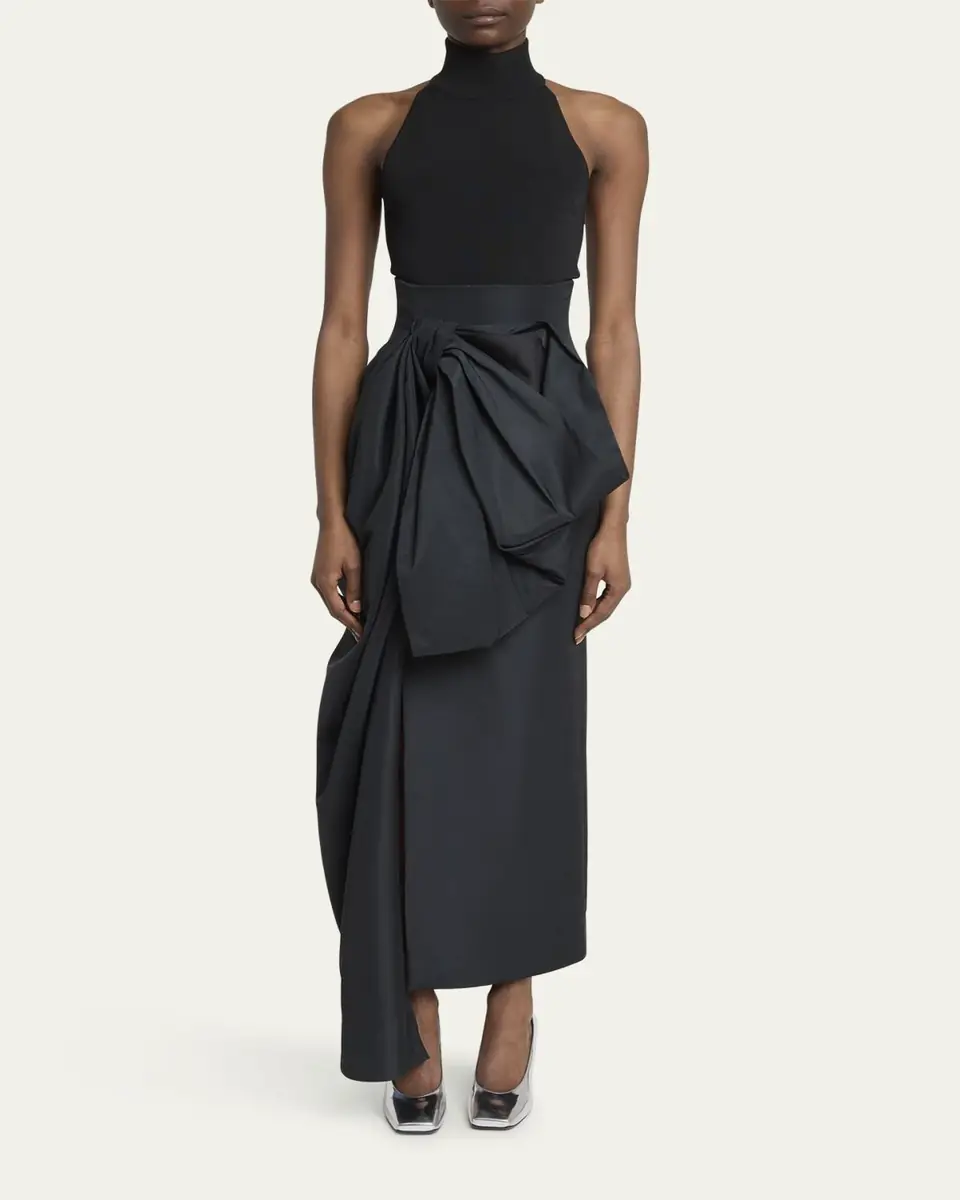 Givenchy High-Waist Bow Maxi Skirt | Thumbnail 2 Givenchy High-Waist Bow Maxi Skirt | Thumbnail 2