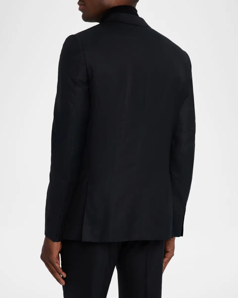 ZEGNA Men's Centoventimila Wool Tonal Stripe Suit | Thumbnail 4 ZEGNA Men's Centoventimila Wool Tonal Stripe Suit | Thumbnail 4