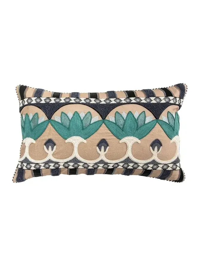 MacKenzie-Childs Lotus Lumbar Pillow