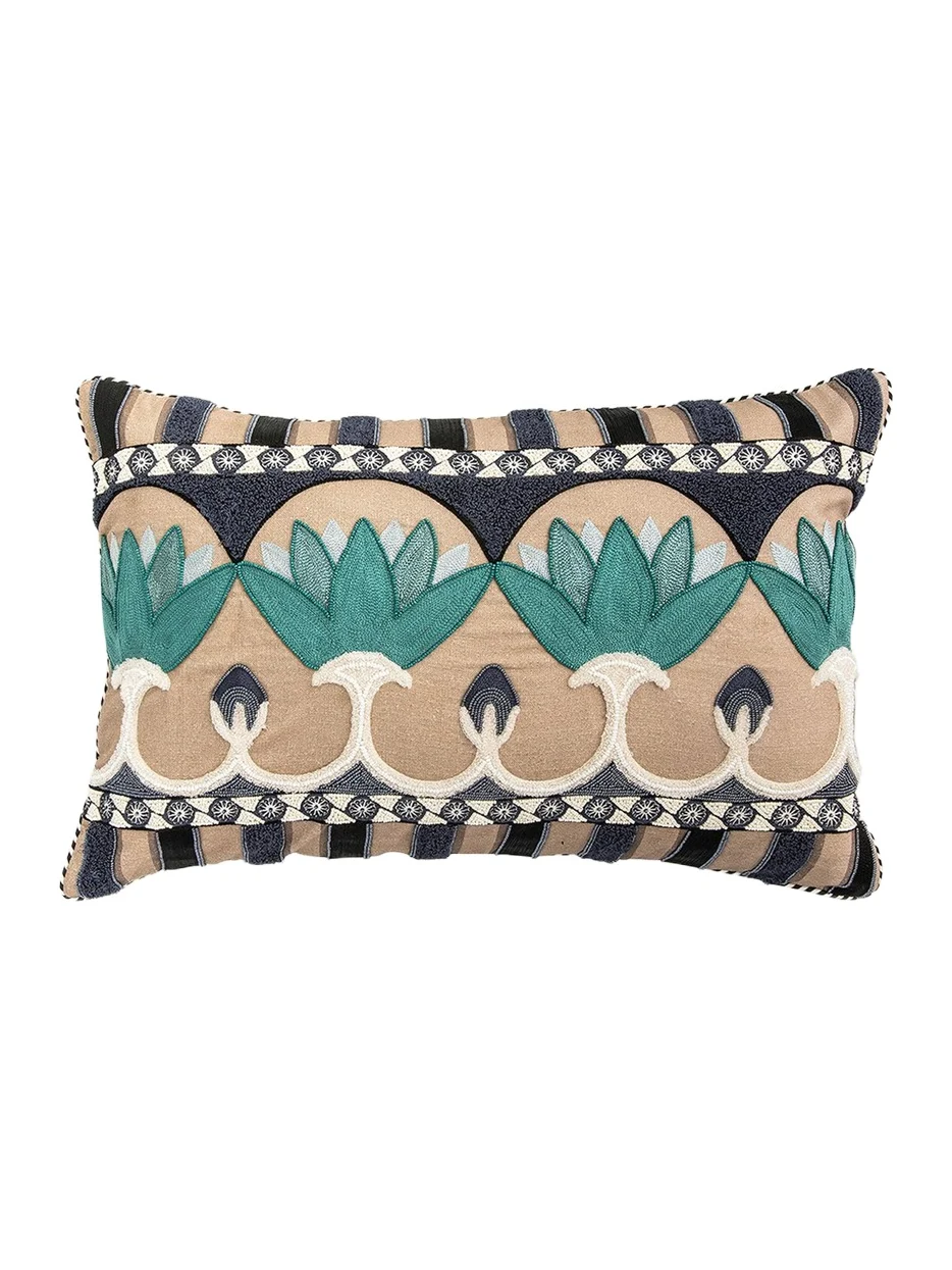 MacKenzie-Childs Lotus Lumbar Pillow