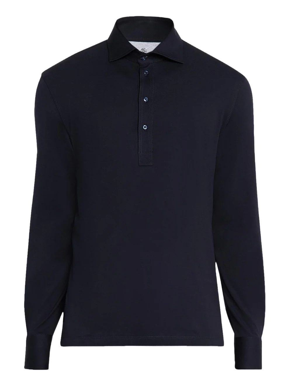 Men's Cotton Long-Sleeve Polo Shirt Men's Cotton Long-Sleeve Polo Shirt