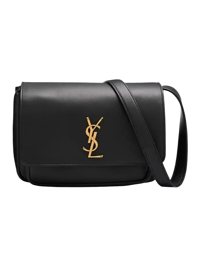 Niki YSL Flap Crossbody Bag in Calfskin Niki YSL Flap Crossbody Bag in Calfskin