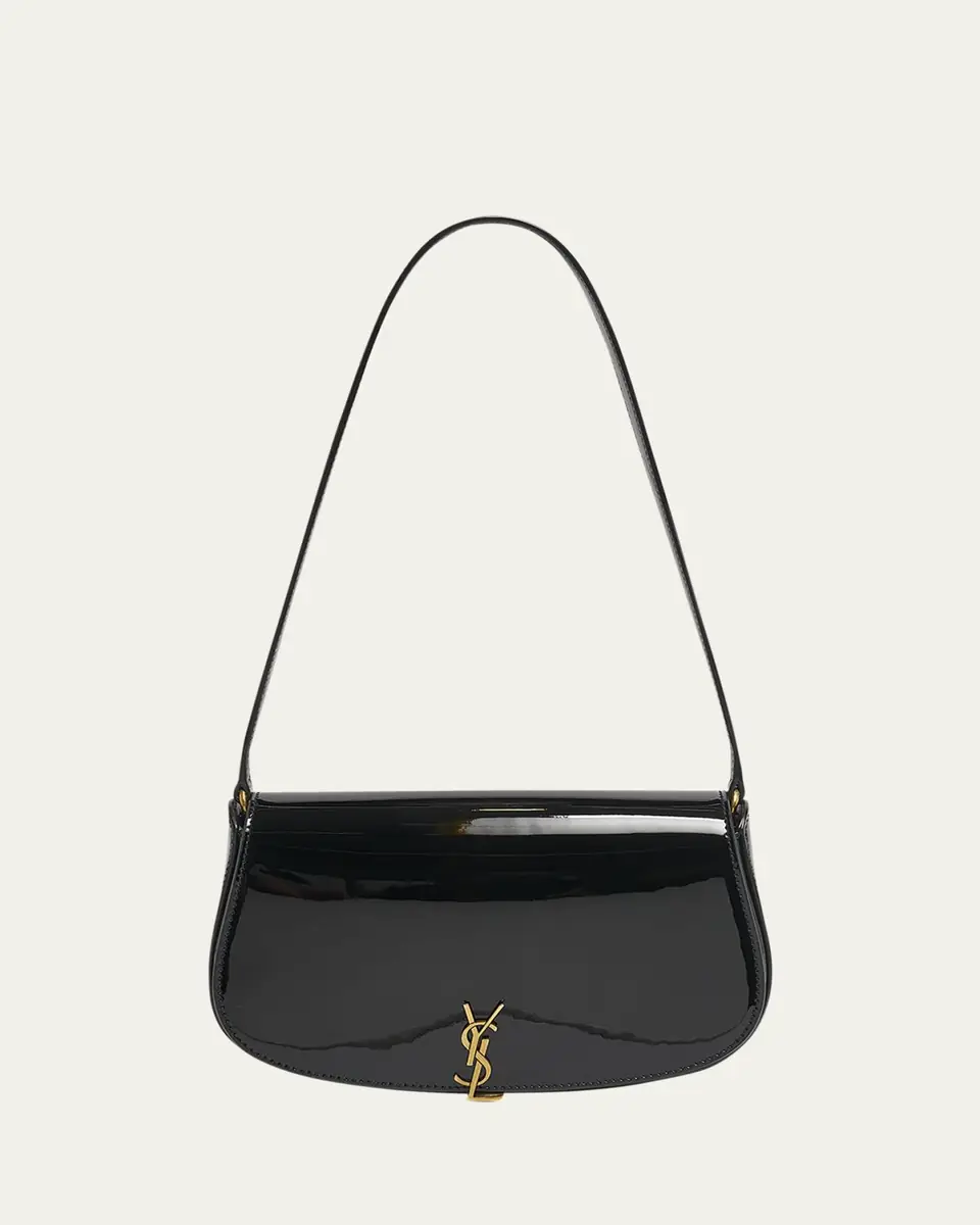 Saint Laurent Mini YSL Shoulder Bag in Patent Leather | Thumbnail 7 Saint Laurent Mini YSL Shoulder Bag in Patent Leather | Thumbnail 7