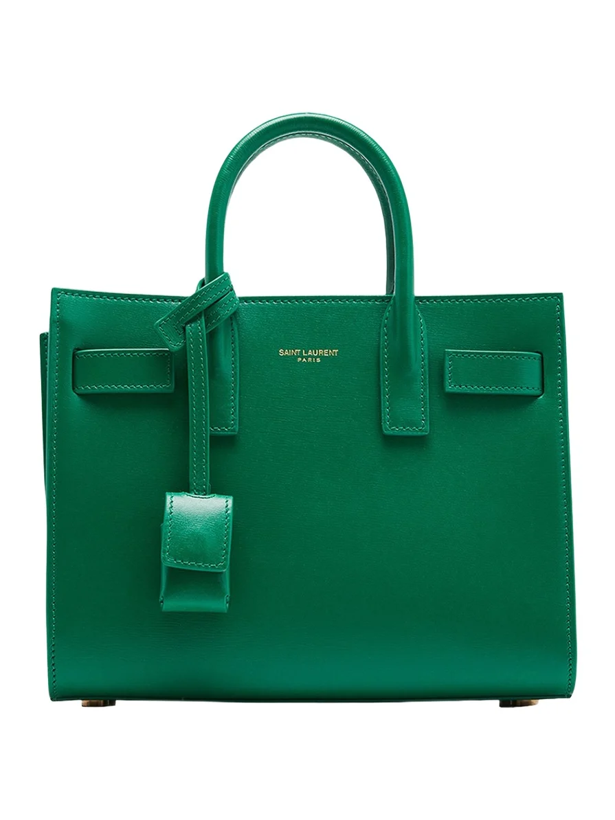 Sac De Jour Nano Top-Handle Bag in Smooth Leather