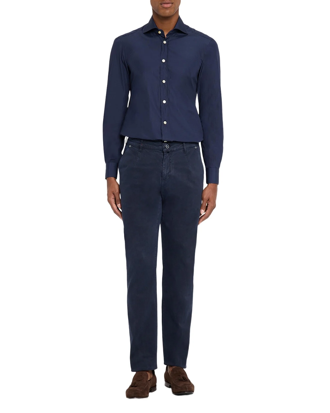 Men's Straight Fit Flat-Front Pants Men's Straight Fit Flat-Front Pants
