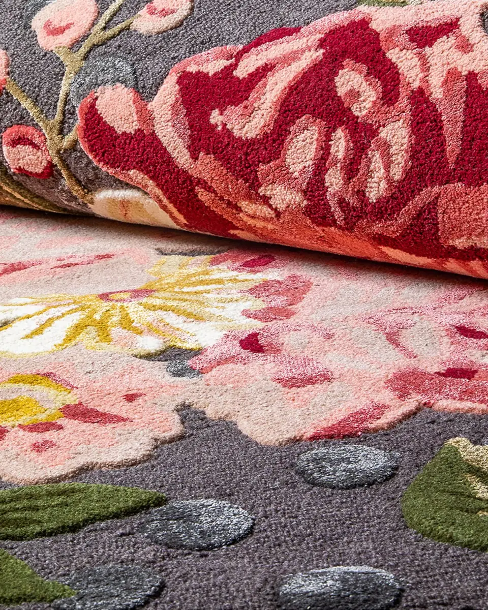 MacKenzie-Childs Kew Gardens Rug, 2'3" x 3' | Thumbnail 2 MacKenzie-Childs Kew Gardens Rug, 2'3" x 3' | Thumbnail 2