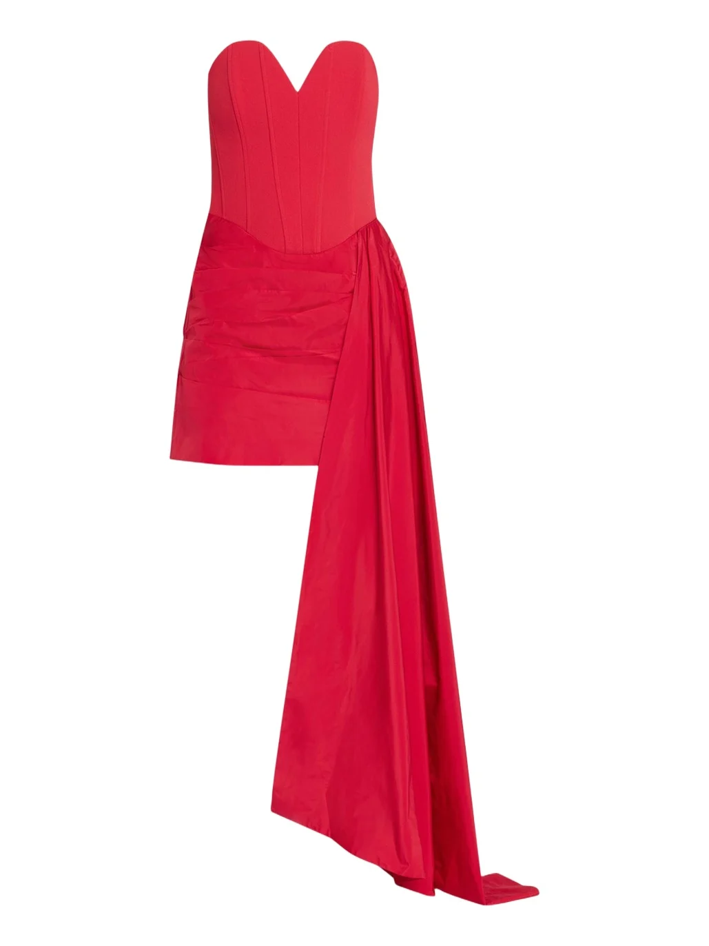 Zarya Strapless Draped Bustier Mini Dress Zarya Strapless Draped Bustier Mini Dress
