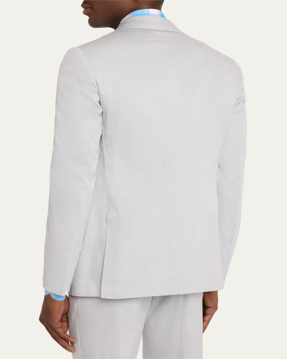 Kiton Men's Solid Cashmere Blazer | Thumbnail 3