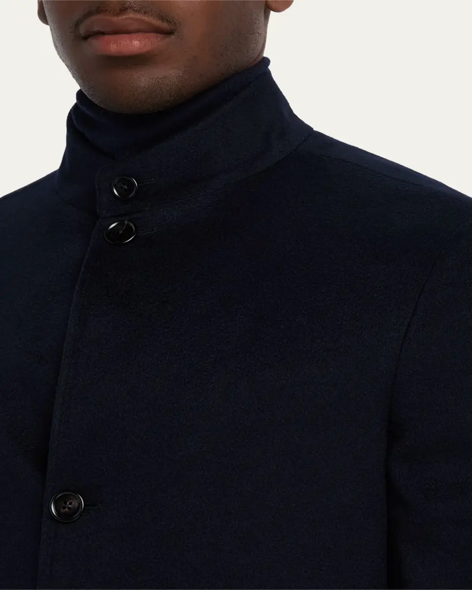 Zegna Men's Cashmere Il Conte Chore Jacket | Thumbnail 10