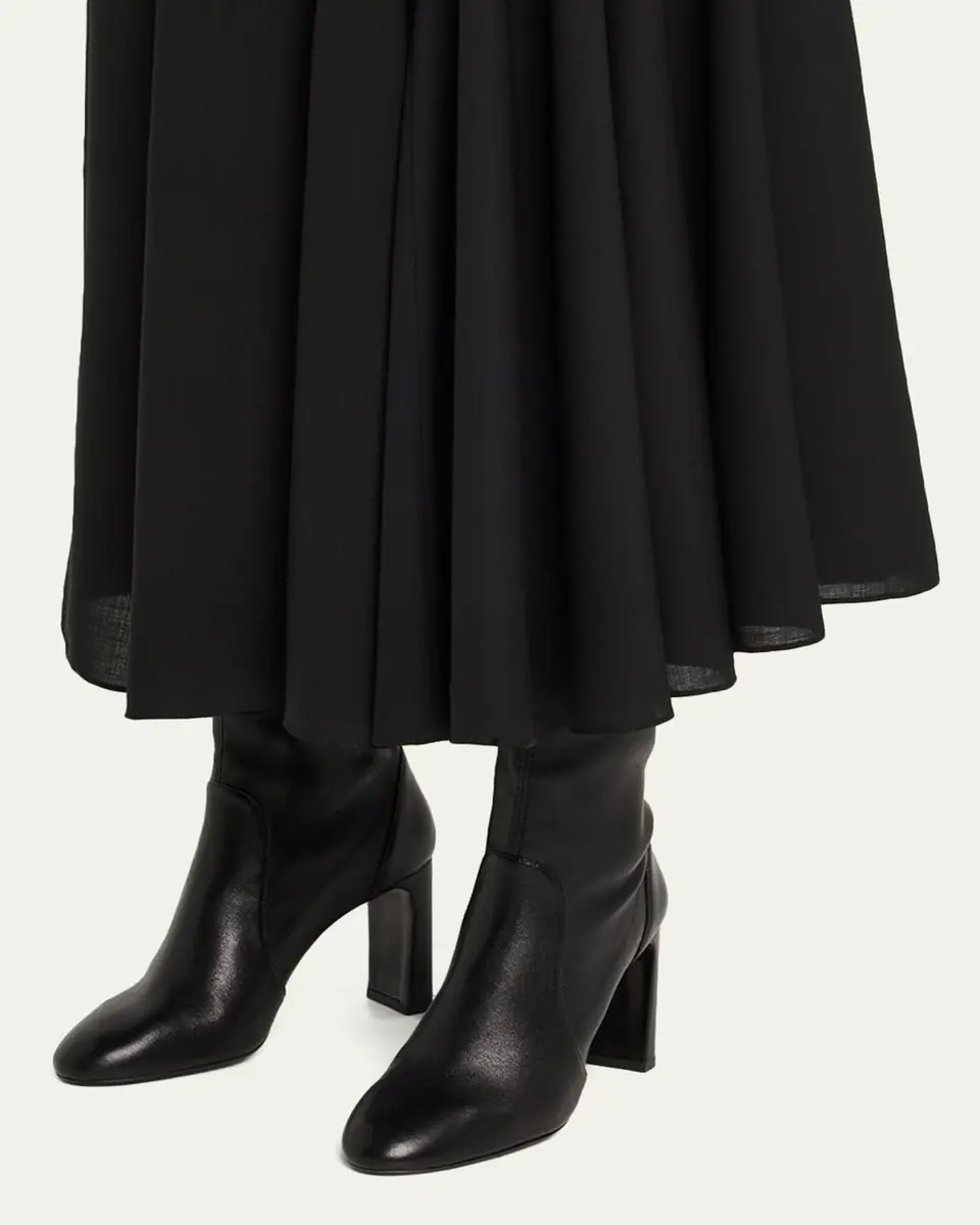 Stuart Weitzman Babette Leather Booties | Thumbnail 2 Stuart Weitzman Babette Leather Booties | Thumbnail 2