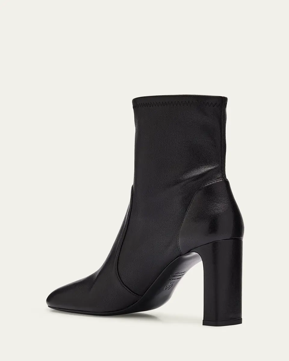 Stuart Weitzman Babette Leather Booties | Thumbnail 4 Stuart Weitzman Babette Leather Booties | Thumbnail 4