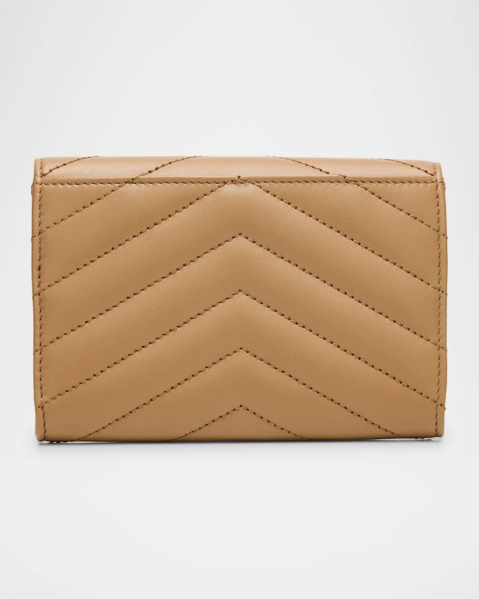 Saint Laurent YSL Monogram Small Flap Wallet in Smooth Leather | Thumbnail 14 Saint Laurent YSL Monogram Small Flap Wallet in Smooth Leather | Thumbnail 14