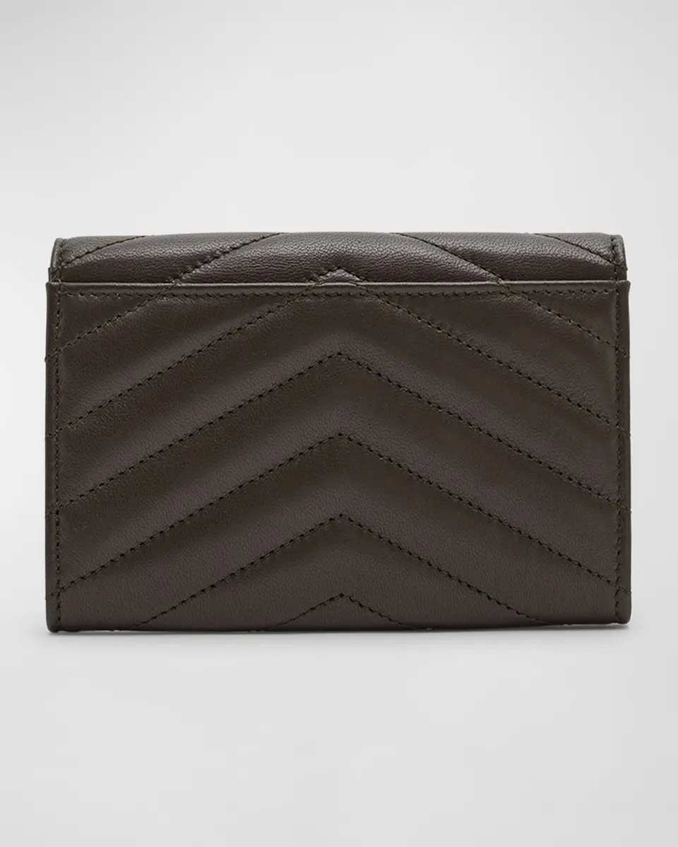 Saint Laurent YSL Monogram Small Flap Wallet in Smooth Leather | Thumbnail 10 Saint Laurent YSL Monogram Small Flap Wallet in Smooth Leather | Thumbnail 10